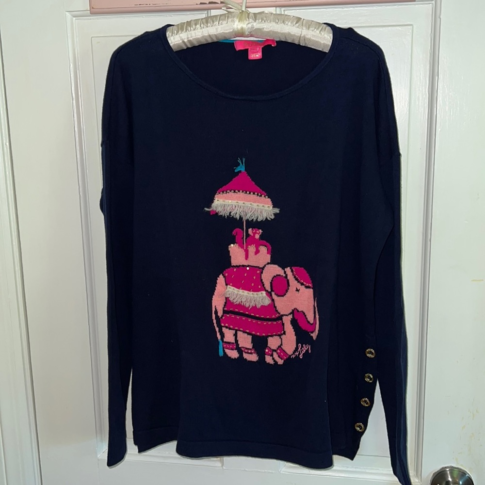 Cute Lilly Pulitzer Sweater, size L